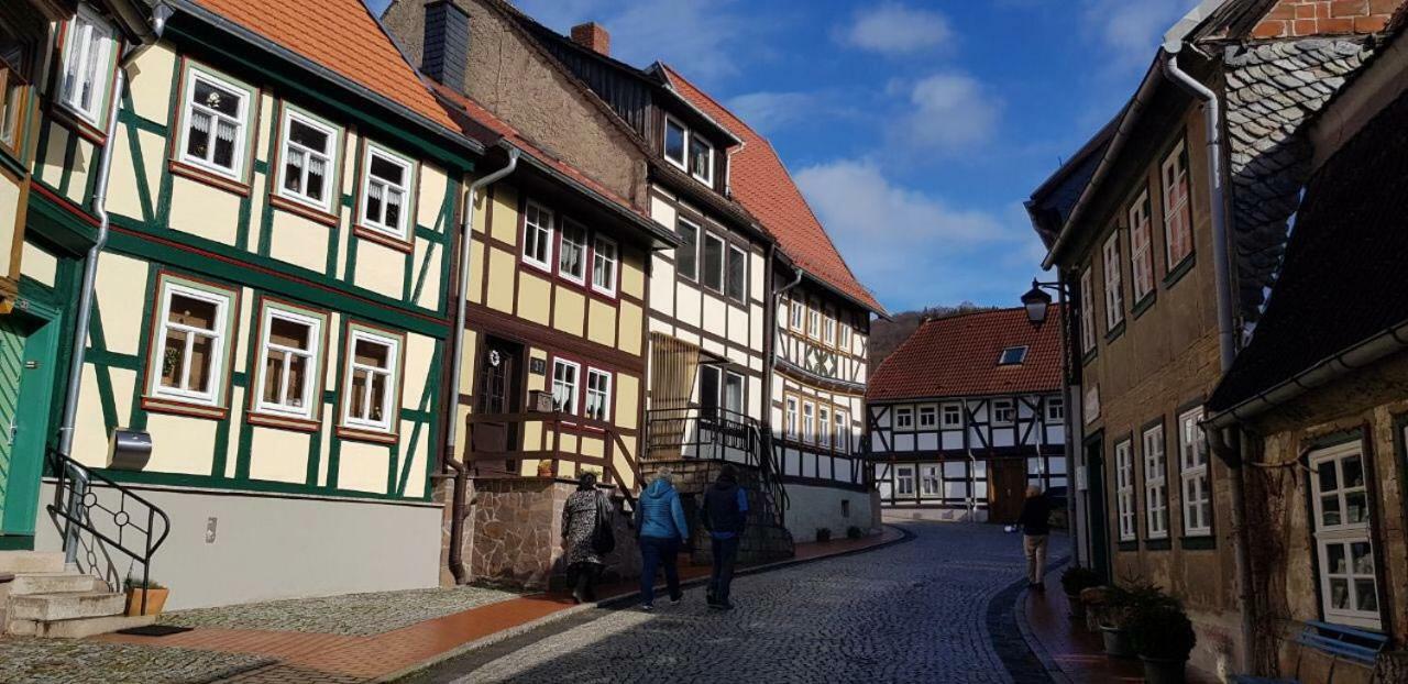 Apartment Am Alten Markt Stolberg i. Harz Esterno foto