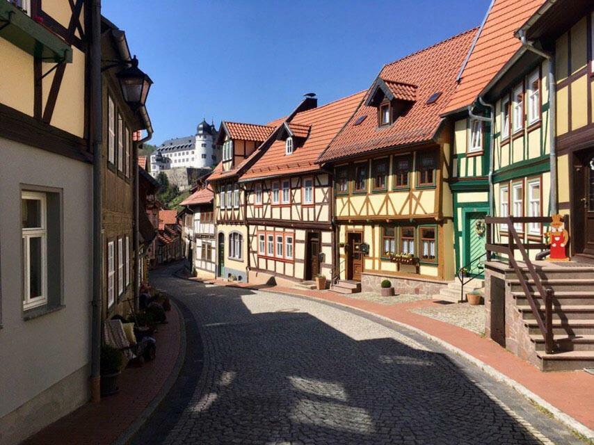 Apartment Am Alten Markt Stolberg i. Harz Esterno foto